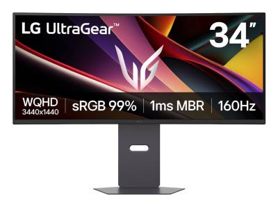 34G600A-B pantalla para PC 86,4 cm (34") 3440 x 1440 Pixeles Wide Quad HD LCD Negro