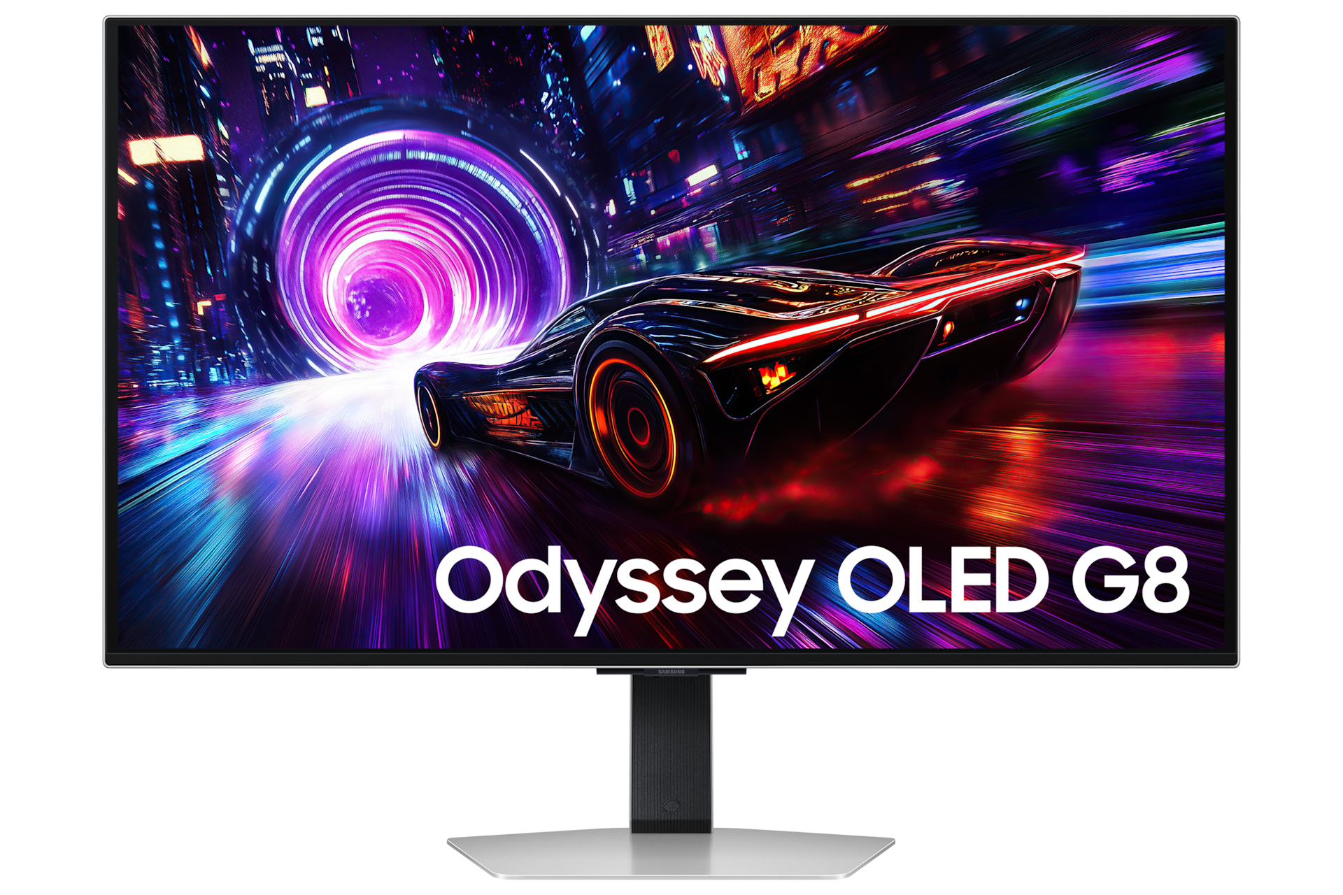 S32FG816SU pantalla para PC 81,3 cm (32") 3840 x 2160 Pixeles 4K Ultra HD OLED Plata