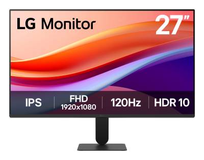 LG MONITOR, 27 PULGADAS, 27U411A-B, 68,6 CM, 1920 X 1080 PIXELES, FULL HD, LED, 5 MS, NEGRO