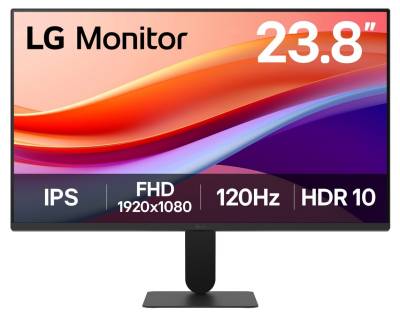 24U411A-B pantalla para PC 60,5 cm (23.8") 1920 x 1080 Pixeles Full HD LED Negro
