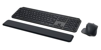 Master MX Keys Combo for Bussiness teclado Ratón incluido Oficina RF Wireless + Bluetooth QWERTY Español Grafito