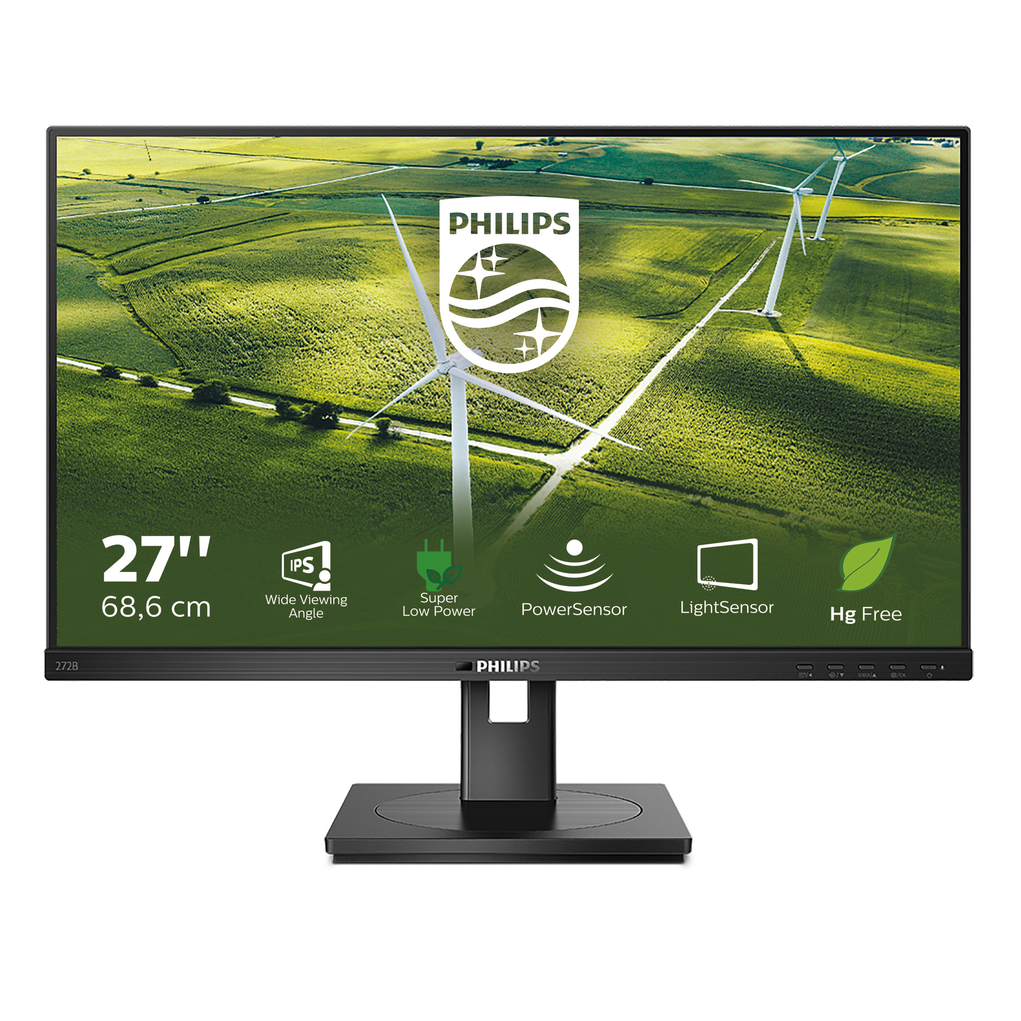 B Line 272B1G/00 LED display 68,6 cm (27") 1920 x 1080 Pixeles Full HD Negro