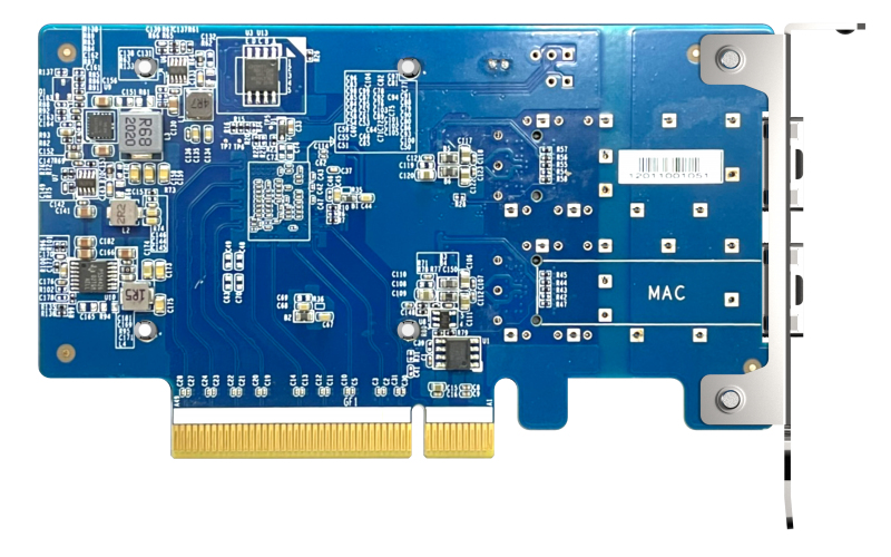 QNAP QXG-25G2SF-E810 Tarjeta de red doble puerto 25GbE SFP28 - Imagen 5
